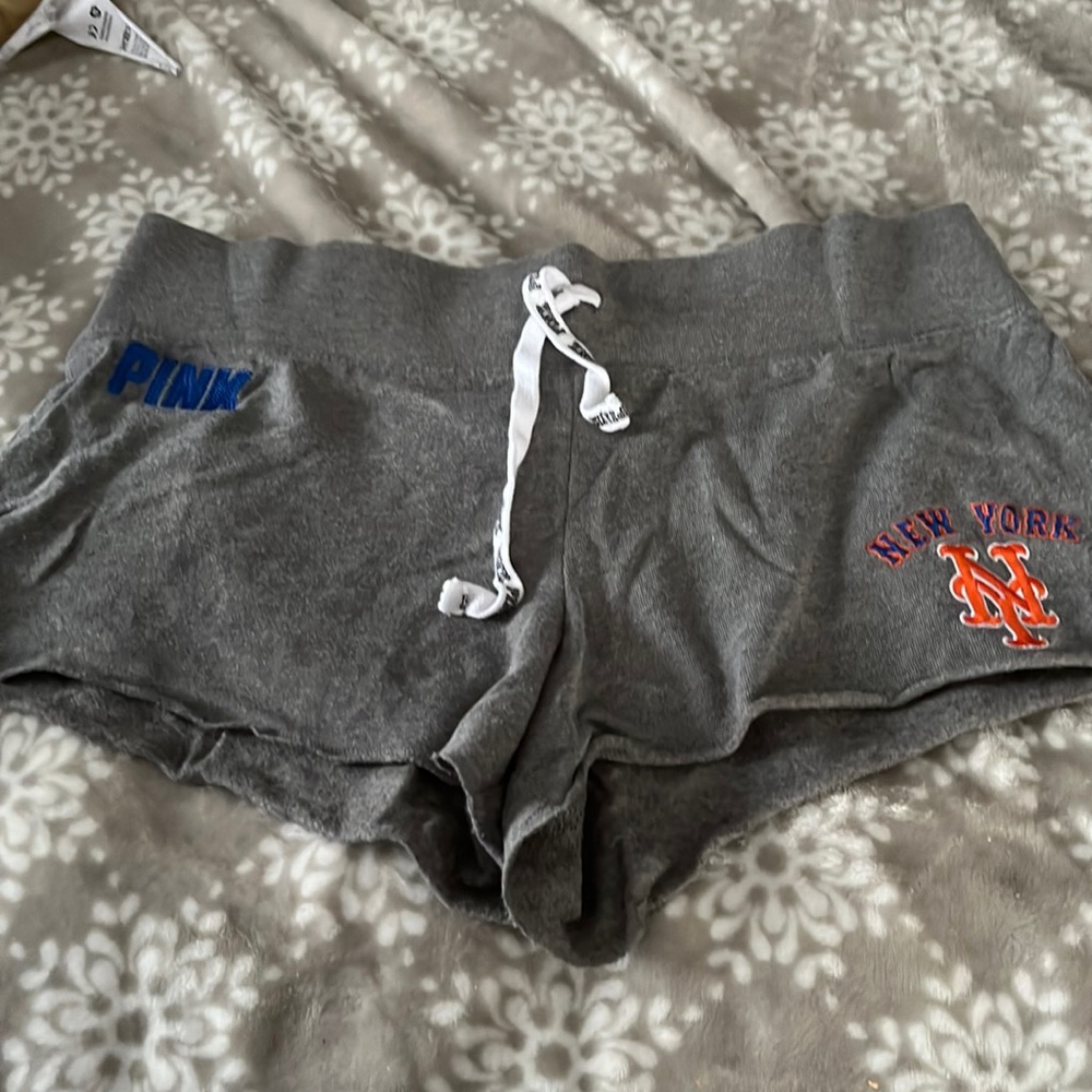 Mets Victoria secret sweat shorts new never worn